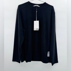 Rains Fleece Sweatshirt Unisex Black